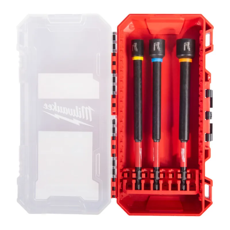 Markenware Milwaukee - Shockwave Steckschlüssel-Set 3-tlg. 150mm, magnetisch (4932499426)