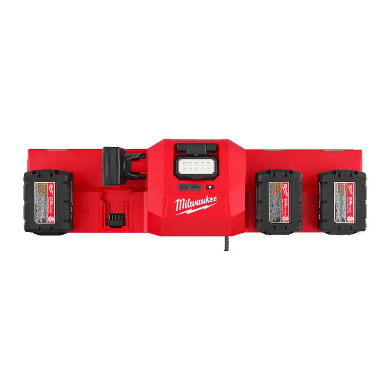 Milwaukee - M12-18 Mehrfach-Ladegerät mit Leuchte (M12-18 GBC4) (4933493863) Jetzt Bestellen