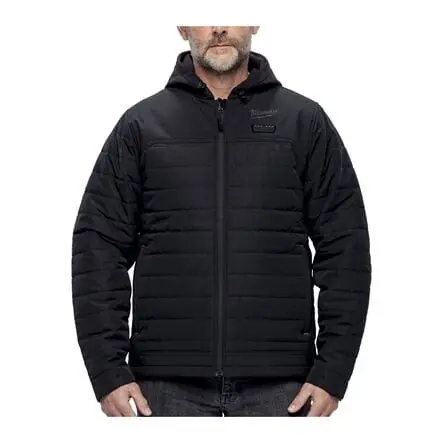 Milwaukee - 12V Akku- Stepp- Heizjacke schwarz HEXON Modell 2025 M12 HPJBL3-0 Bestseller