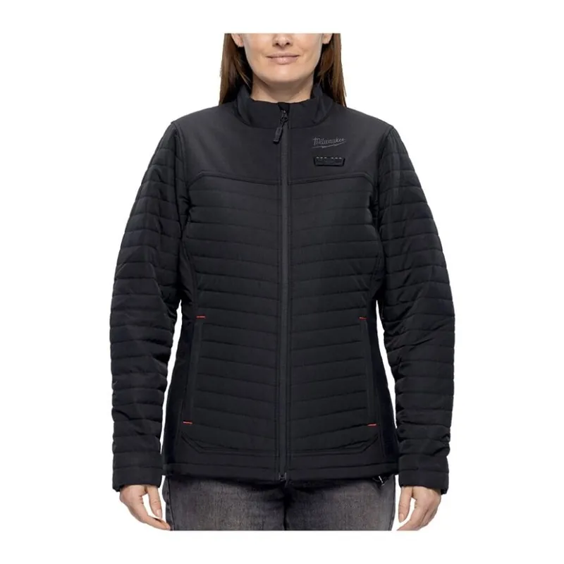 Preisreduziert Milwaukee - 12V - Akku- Stepp- Heizjacke Damen schwarz HEXON Modell 2025