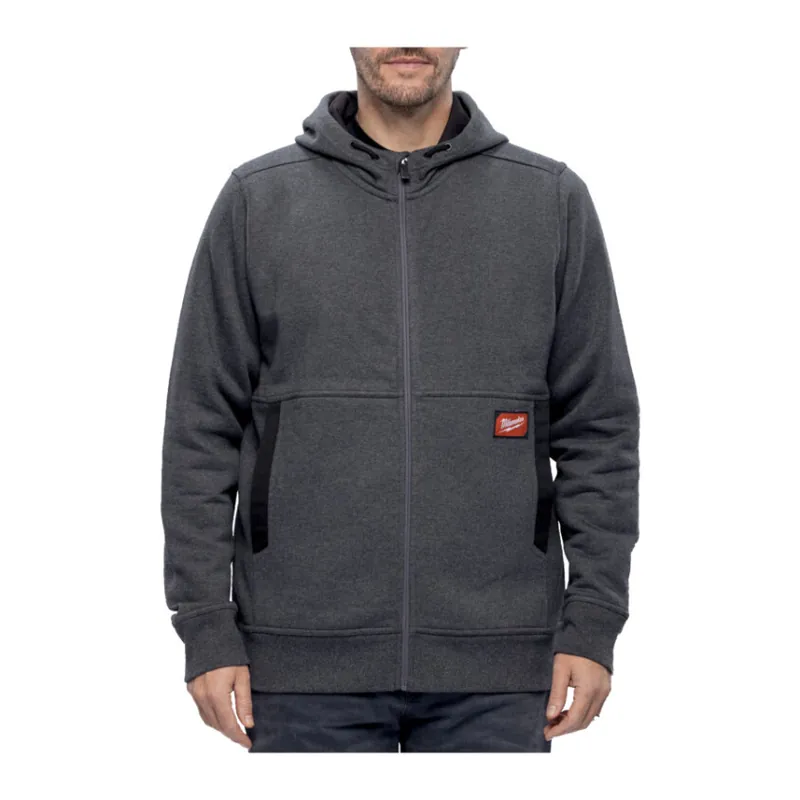 Expressversand Milwaukee - GRIDIRON Full-Zip Kapuzenjacke Grau (WHZGR)