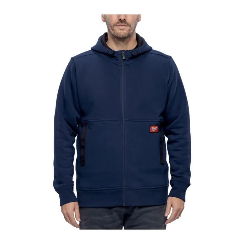 Milwaukee - GRIDIRON Full-Zip Kapuzenjacke Blau (WHZBLU) Nur Für Kurze Zeit