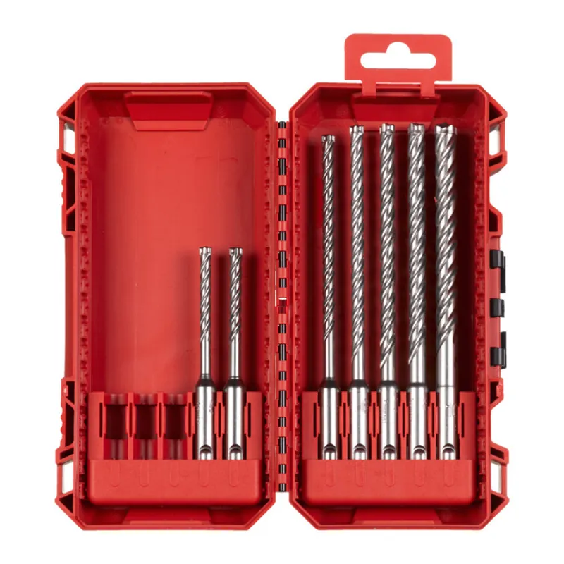 Expressversand Milwaukee - Hammerbohrer MX4 Gen2 SDS-Plus Set 7-teilig (4932500061) ersetzt 4932492114