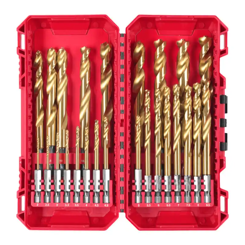 Milwaukee - Metallbohrer SWave HSS-G TiN 1/4"-Hex Set 25-tlg. (4932500420) Sonderangebot