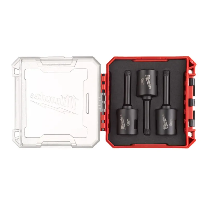 Kracherpreis Milwaukee - Diamantbohrer 3 Stk. 6mm M14 DIAMANT MAX (4932500545)