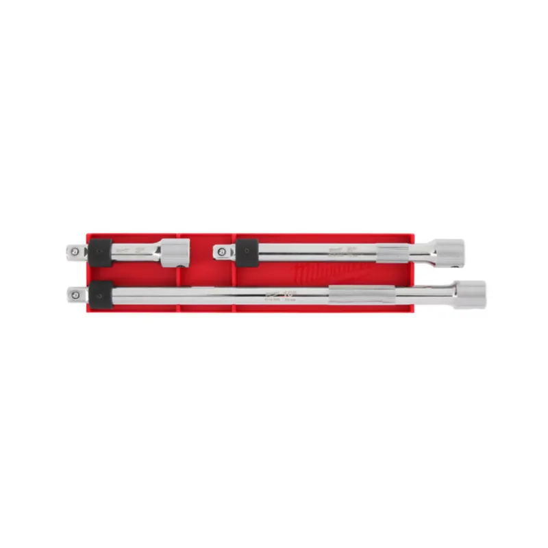 Sonderangebot Milwaukee - 3/8" Steckschlüssel - Verlängerung Set 3tlg., verriegelbar (4932480644)