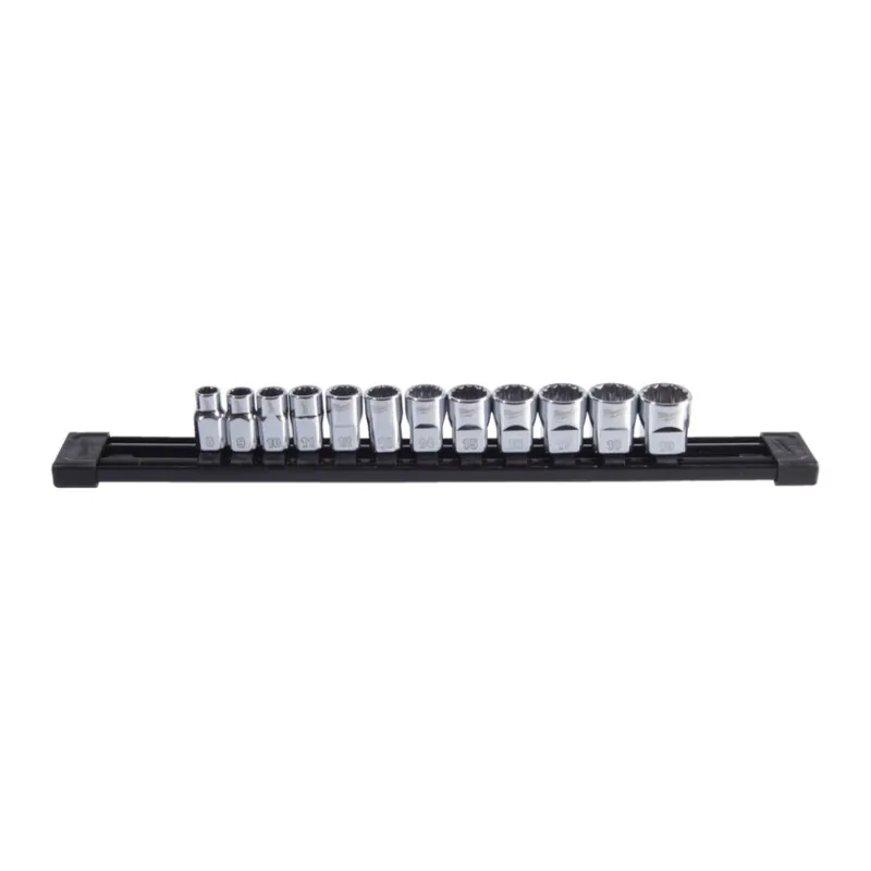 Nur Für Kurze Zeit Milwaukee - 3/8" 12-Kant Steckschlüsseleinsatz SET 12 tlg. 8-19mm (4932498795)