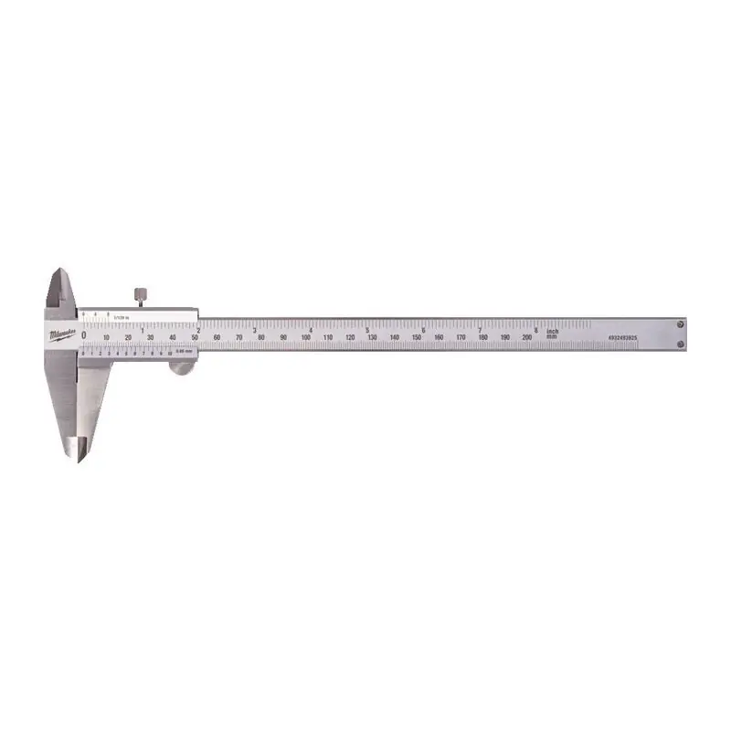 Milwaukee - Taschen- Messschieber 200mm in Kunststoffbox (4932493925) Kracherpreis