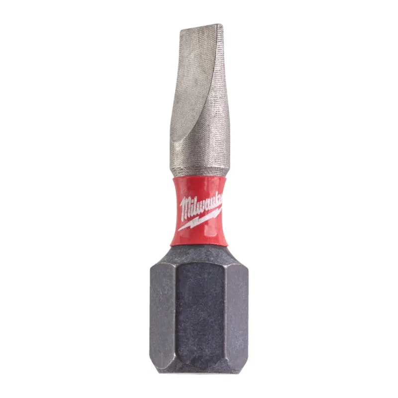 Milwaukee - Schrauberbit Shockwave (3er Pack) SL 0,6 x 4,5 / 25mm (4932500386) Preis Gesenkt