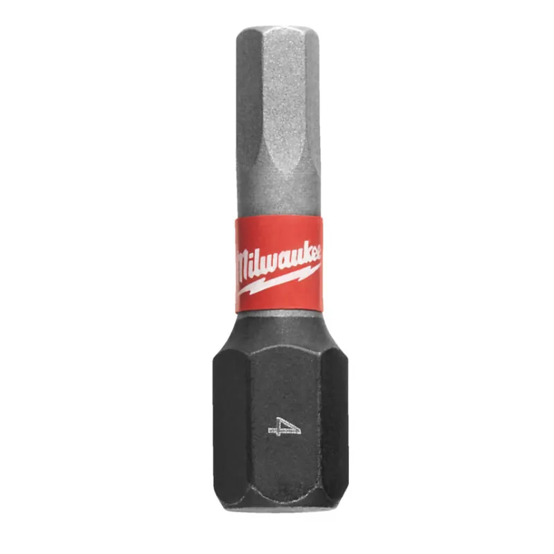 Milwaukee - Schrauberbit Shockwave (3er Pack) HEX 4x25mm (4932500380) Top-Angebot