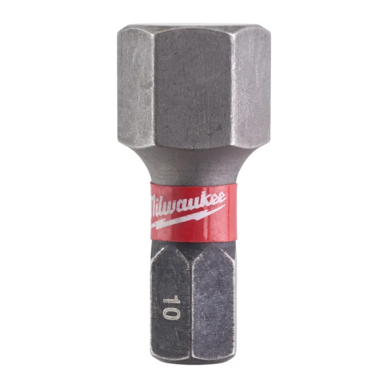 Milwaukee - Schrauberbit Shockwave (3er Pack) HEX 10x25mm (4932500384) Preiswert