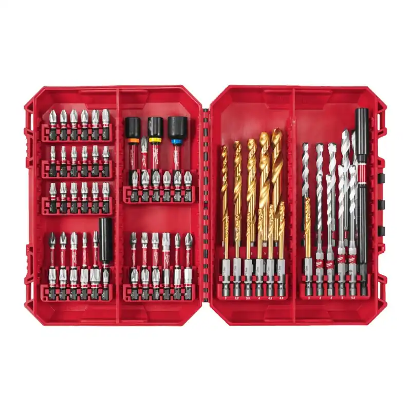 Bestpreis Milwaukee - Shockwave Set Bohren & Schrauben 74-teilig (4932501308)