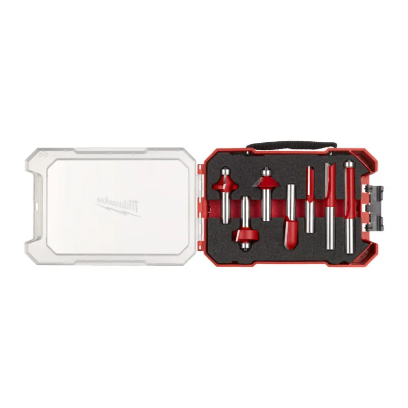 Milwaukee - Fräsersatz 12mm-Schaft, 7-teilig (4932501054) Meistverkauft