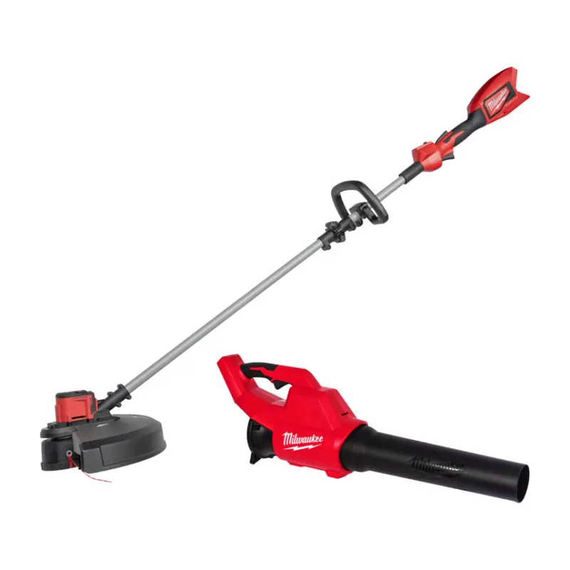 Nur Heute Milwaukee - M18 Gartenset Rasentrimmer+Gebläse (M18FPP2OP8-0) (4933501914)