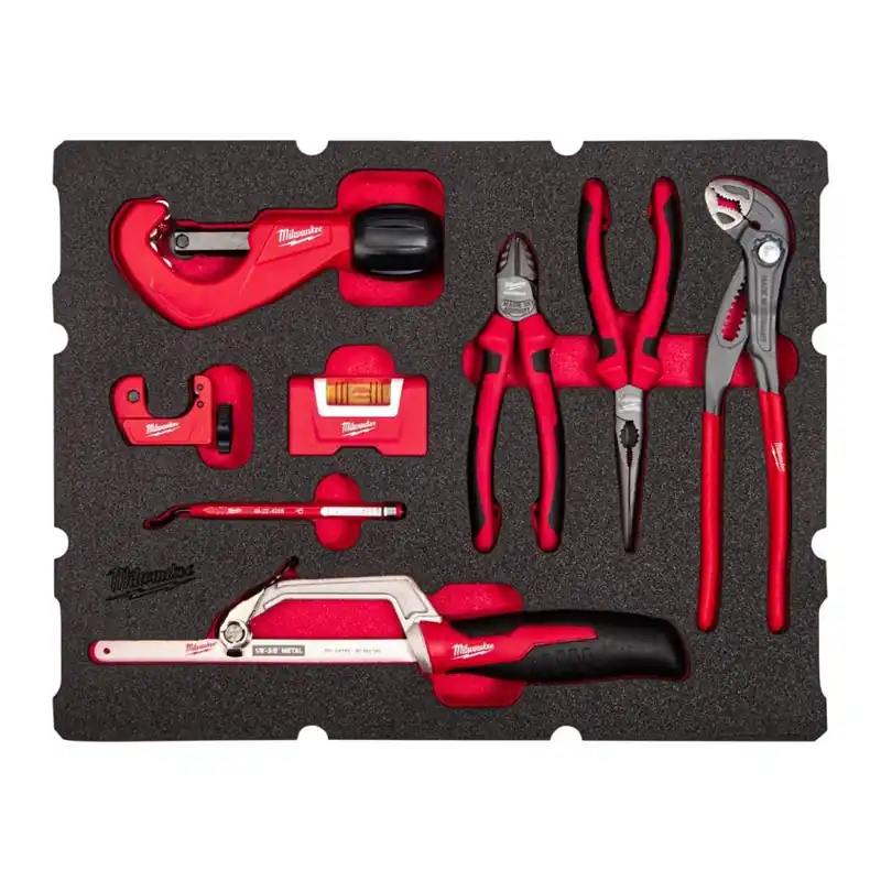 Schneller Versand Milwaukee - PACKOUT Einlage für Sanitär 9-tlg. (4932493639)