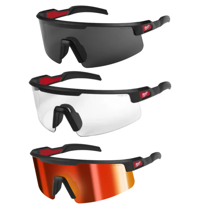 Milwaukee - Schutzbrille mit großem Sichtfeld "Schnelle Brille" Markenprodukt