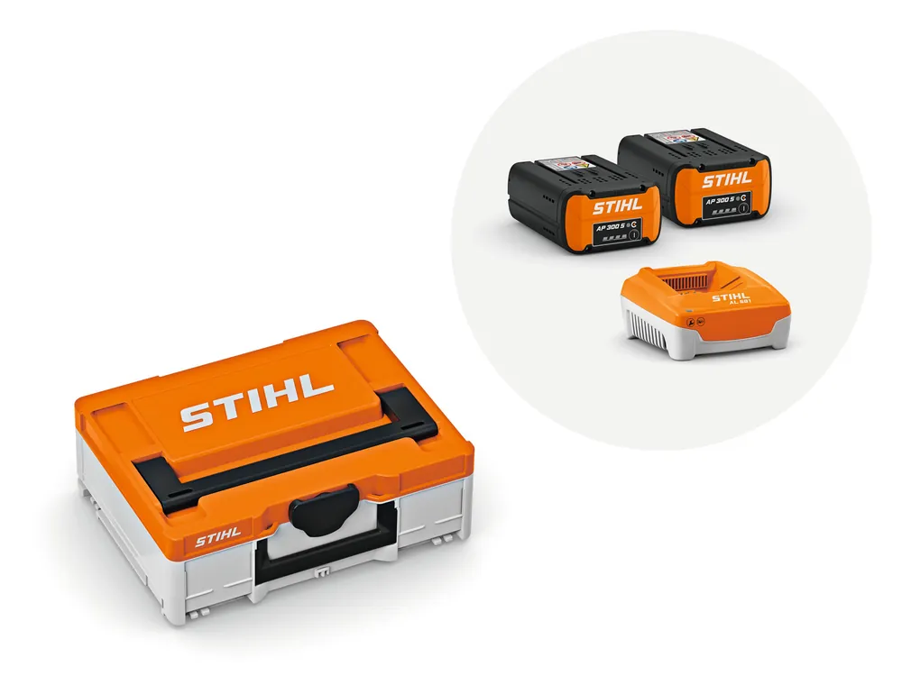 Akku-Power Box Größe S mit 2x AP 300 S und AL 501 Direkt Vom Hersteller