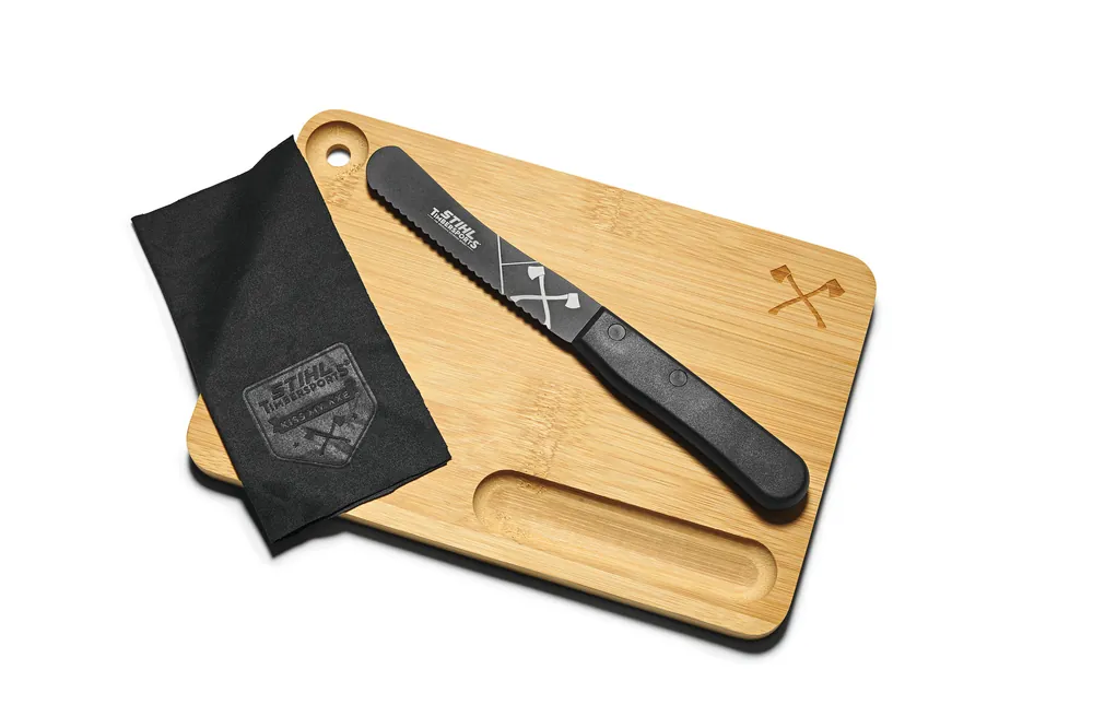 Schneidebrett 2in1 TIMBERSPORTS® Edition Expressversand