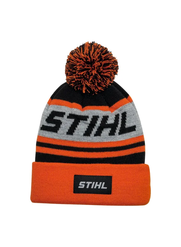 Cap KIDS POMPON 24 Orange/Schwarz Jetzt Kaufen
