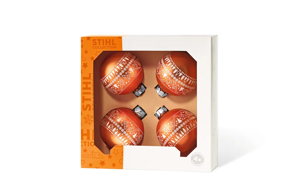 Direkt Vom Hersteller Weihnachtsbaumkugel 4er Set ICON