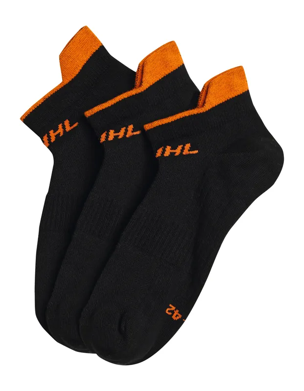 Bestseller Socken SNEAKER 3er Set Schwarz
