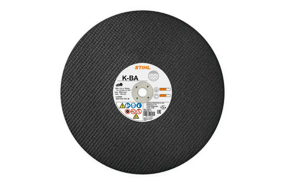 Direktkauf Kunstharz-Trennscheibe, Beton/Mauerstein, K-BA, Ø 300mm/12"