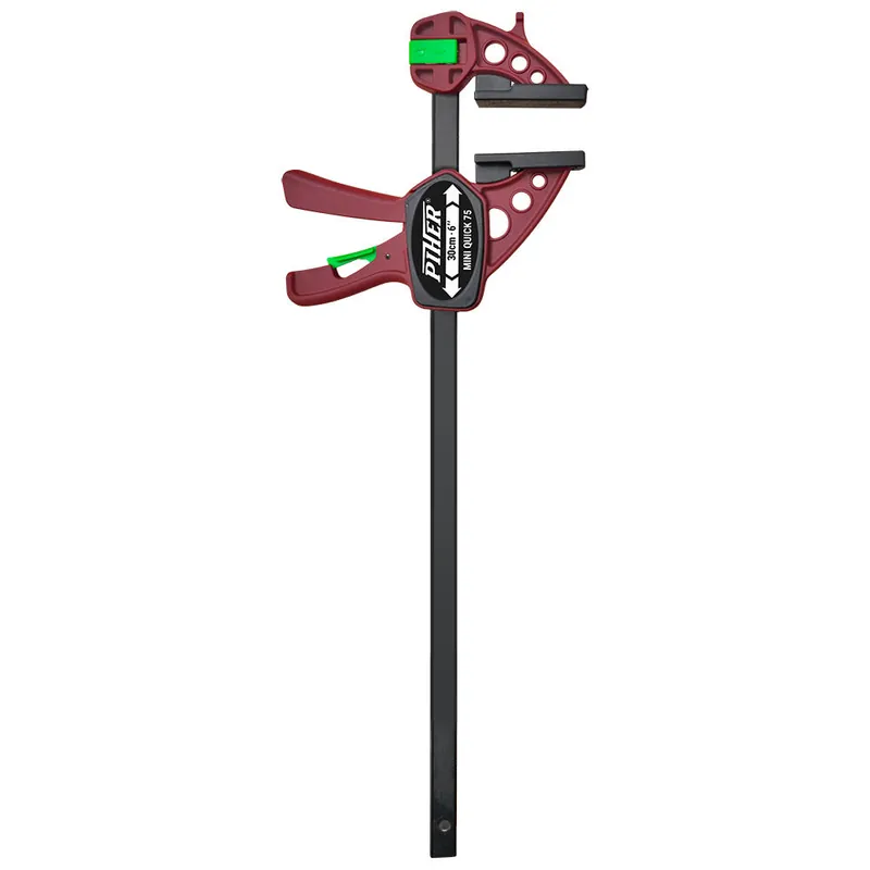 Rabatt Piher® Einhandzwinge Mini Quick, Ausladung 55 mm, Spannweite 300 mm