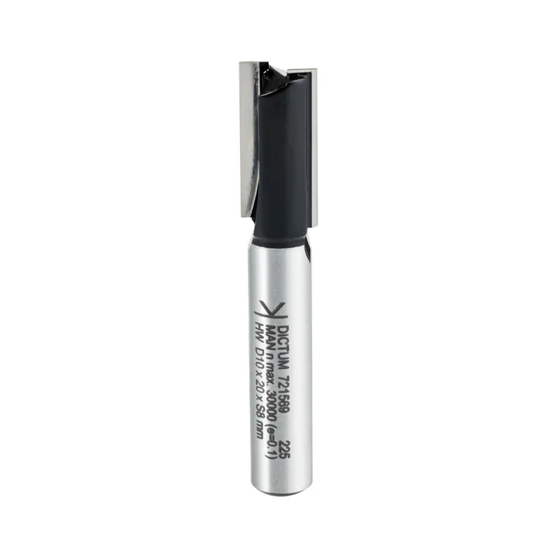 Kracherpreis DICTUM® HW-Nutfräser, Schaft Ø 8 mm, D 10 mm