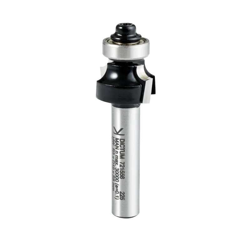 DICTUM® HW-Abrundfräser mit Kugellager, Schaft Ø 8 mm, R 3 mm Top-Preis
