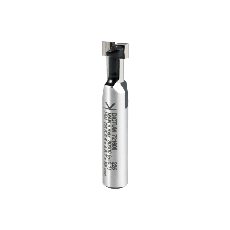 Must-Have DICTUM® HW-T-Nutfräser, Schaft Ø 8 mm, M5