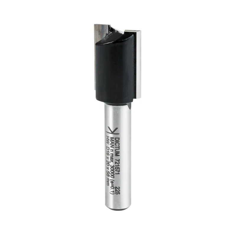 Direktkauf DICTUM® HW-Nutfräser, Schaft Ø 8 mm, D 16 mm