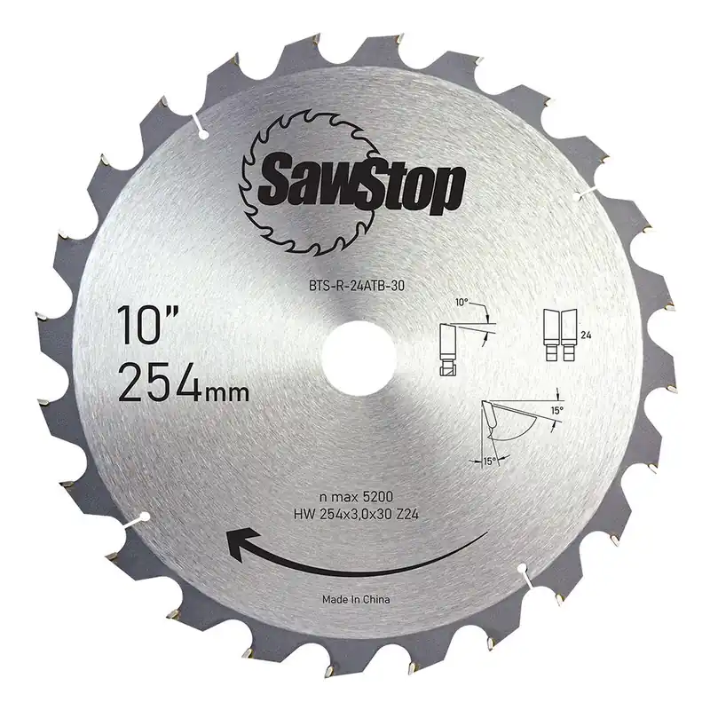 Günstig SawStop Kreissägeblatt HW 254x3,0x30 W24