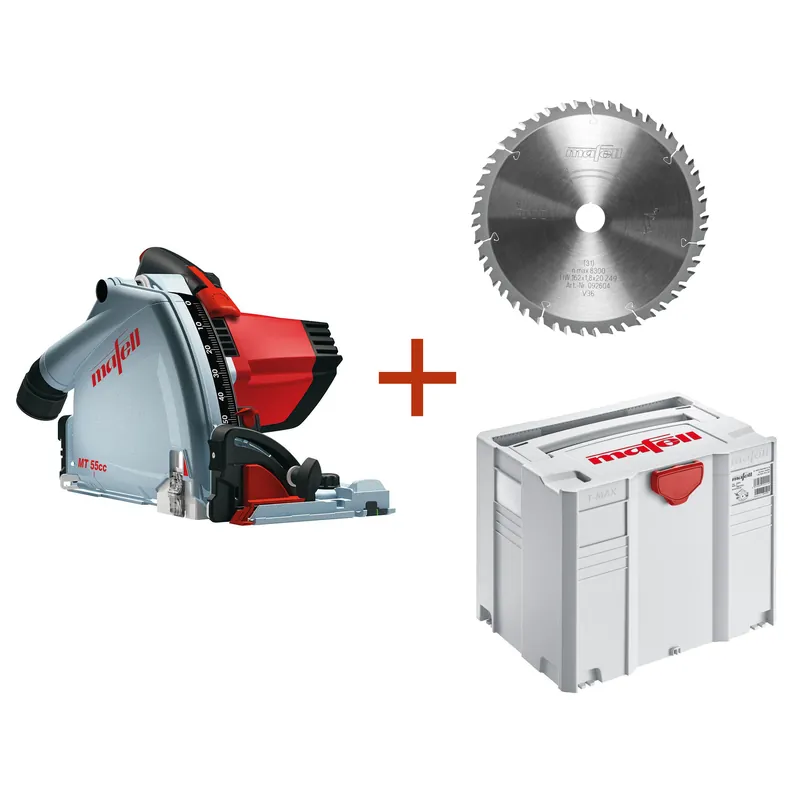 Meistverkauft AKTION: MAFELL Fan-Set Tauchsäge MT 55 CC MidiMax mit Extra-Sägeblatt KSB-WF 162