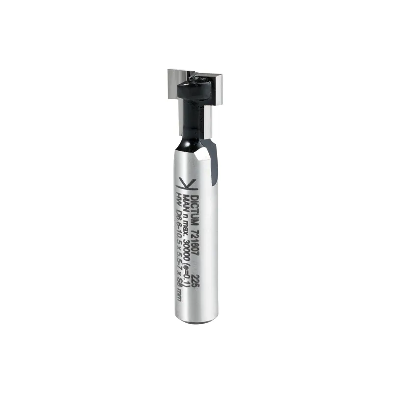 DICTUM® HW-T-Nutfräser, Schaft Ø 8 mm, M6 Ausverkauf