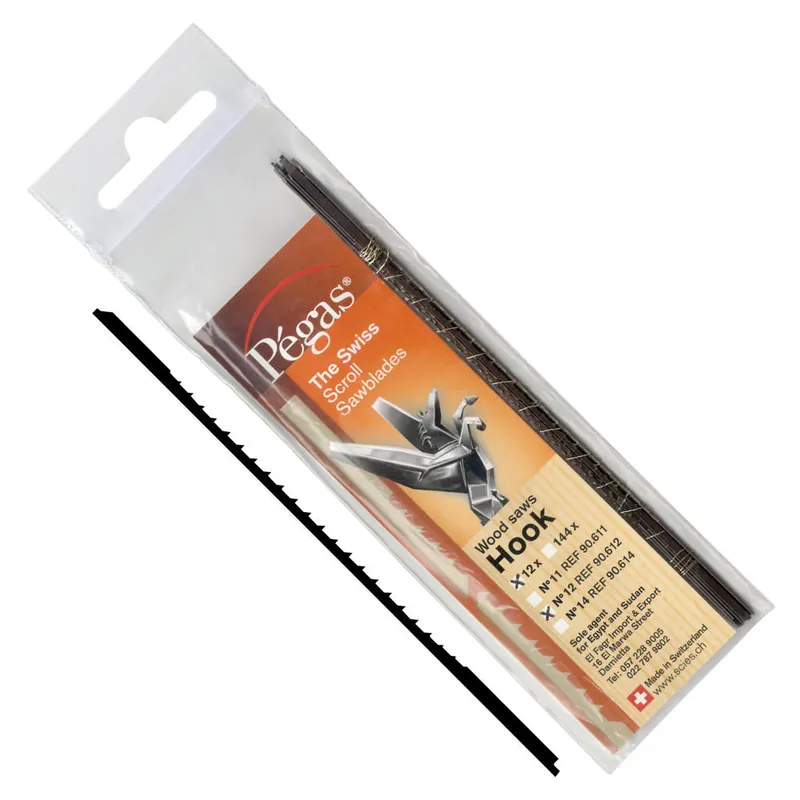 Pégas® Laubsägeblatt Super-Hook, Blattbreite 1,80 mm, 12 Stück Meistverkauft