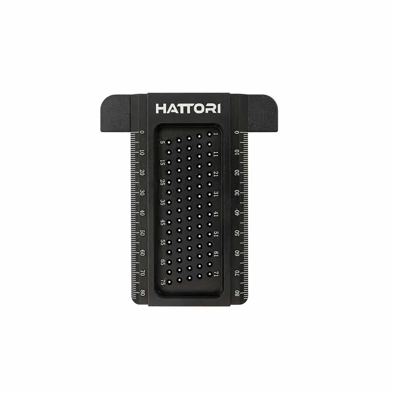 Neu Hattori® Präzisions-T-Anschlaglineal, 80 mm
