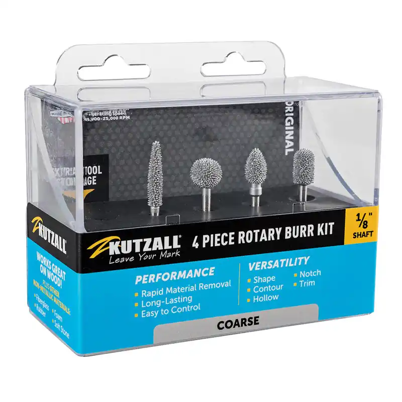 Kutzall Raspelfräser-Set, Original grob, Schaft Ø 3,2 mm Markenware