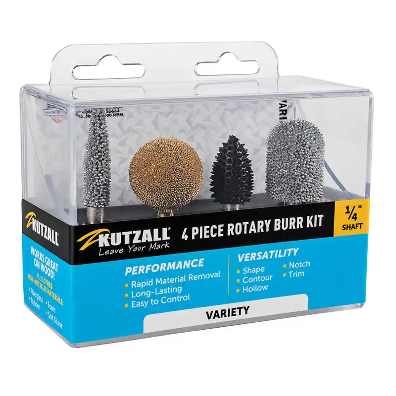 Angebot Kutzall Raspelfräser-Set, Variety, Schaft Ø 6,35 mm