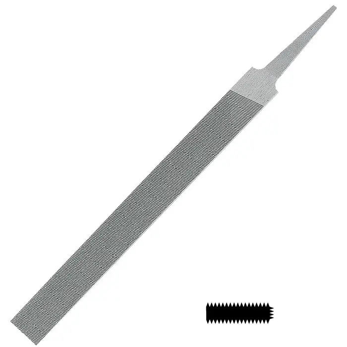 Geprüft Glardon/Vallorbe® Flachfeile, Hieb 000, Hieblänge 200 mm, 22,0 x 5,0 mm