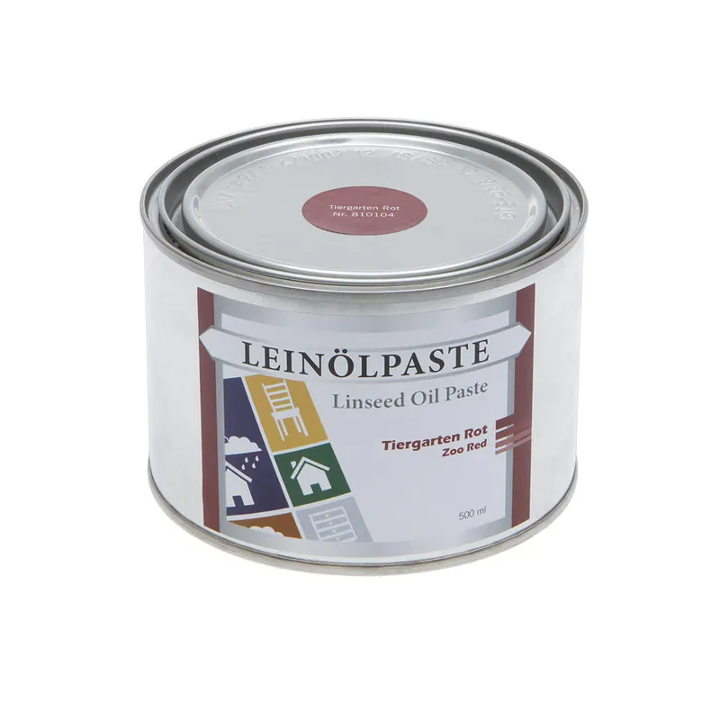 Wochenendangebot Leinölpaste Tiergartenrot