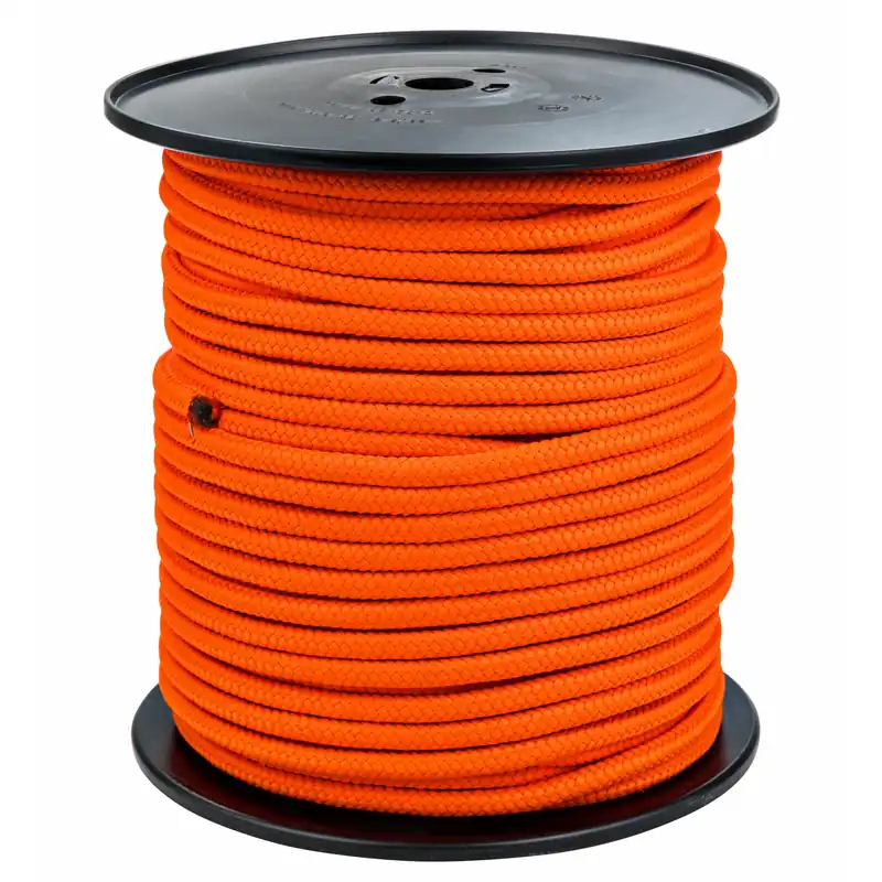 Direktkauf Polypropylenseil (PP), 16-fach geflochten, Ø 10 mm, 100 m, orange