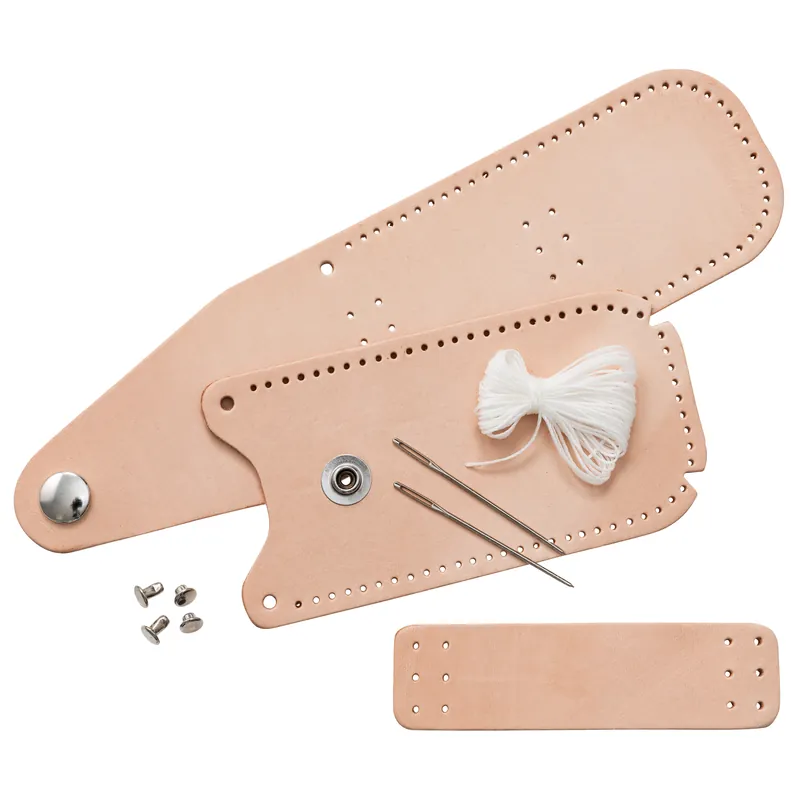 Abverkauf MakerAid® Bausatz Klappmesser-Lederetui