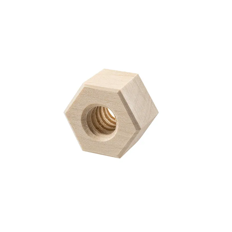 Neu Sechskantmutter, Ahorn, Gewinde Ø 12,5 mm