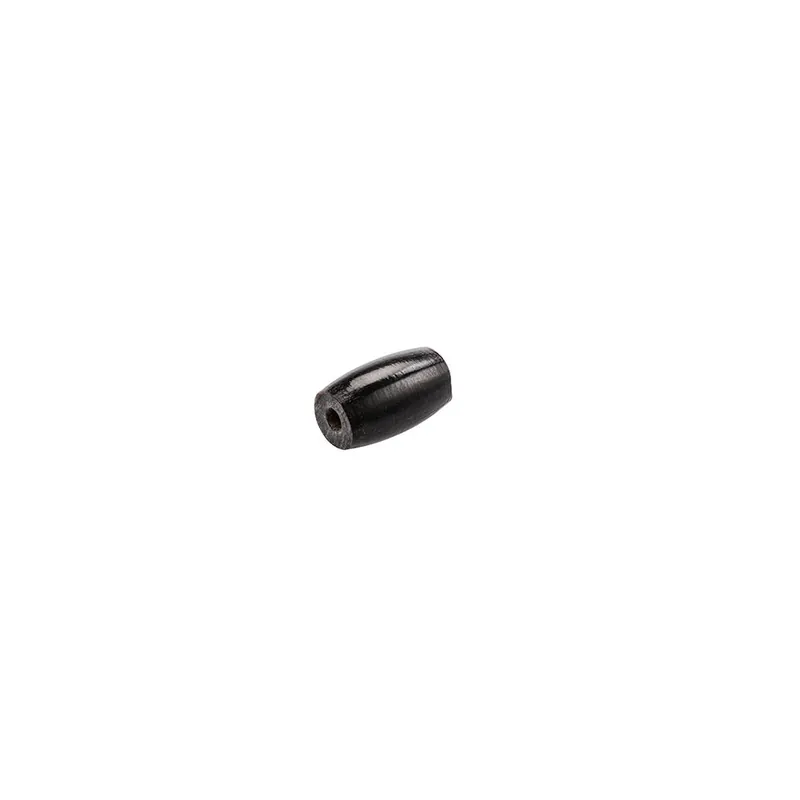 Hornperlen »Hairpipe«, schwarz, 13 mm, 10 Stück Geprüft