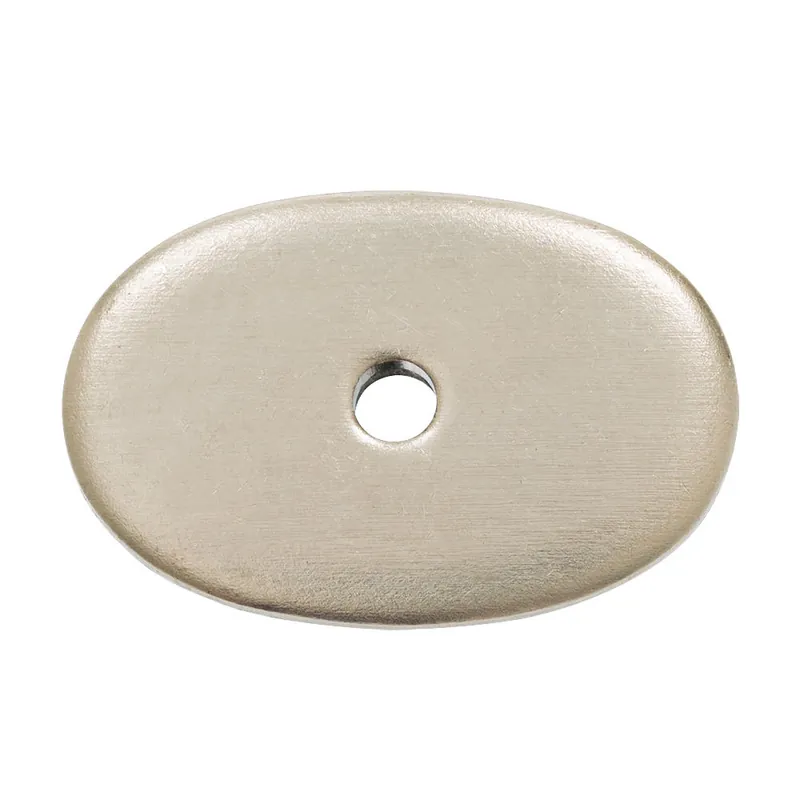 Sichere Zahlung Endplatte 21 x 32 mm, Nickel