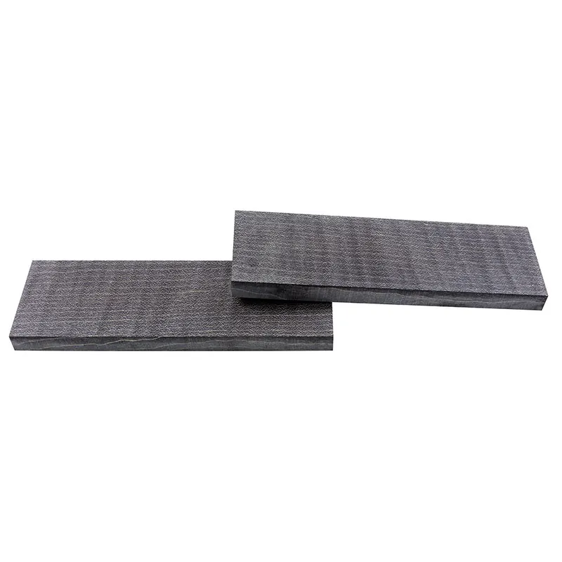 Riegelahorn, schwarz stabilisiert, Griffschalenpaar, 140 x 43 x 10 mm Neue Kollektion