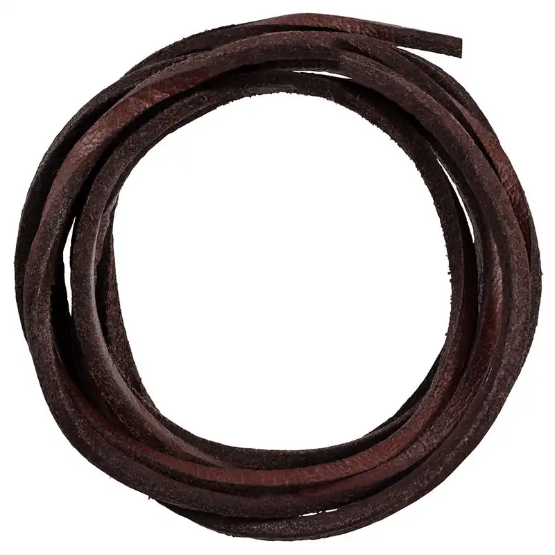 Versand Am Gleichen Tag Rinds-Fahllederriemen, 4-kant, braun, 1,8 m
