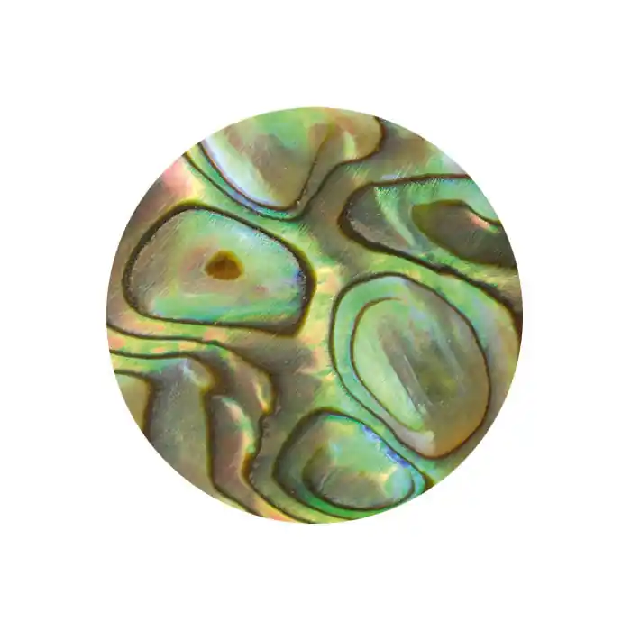 Perlmutt, Augen, paua, Ø 5 mm, 20 Stück Neuheit