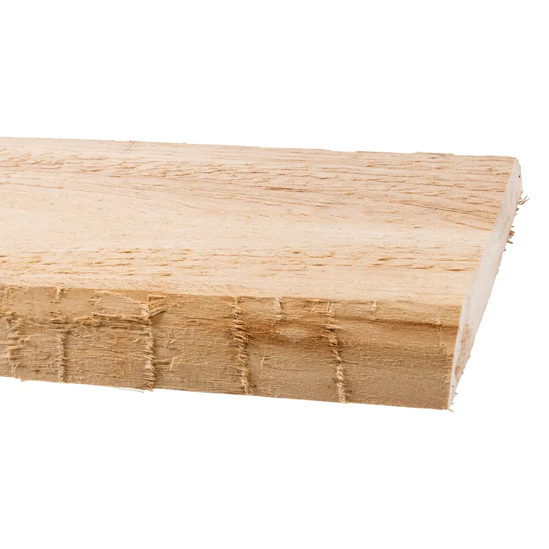 Lindenholzbretter mit beidseitiger Baumkante, sägerau, 300 mm Länge Abverkauf