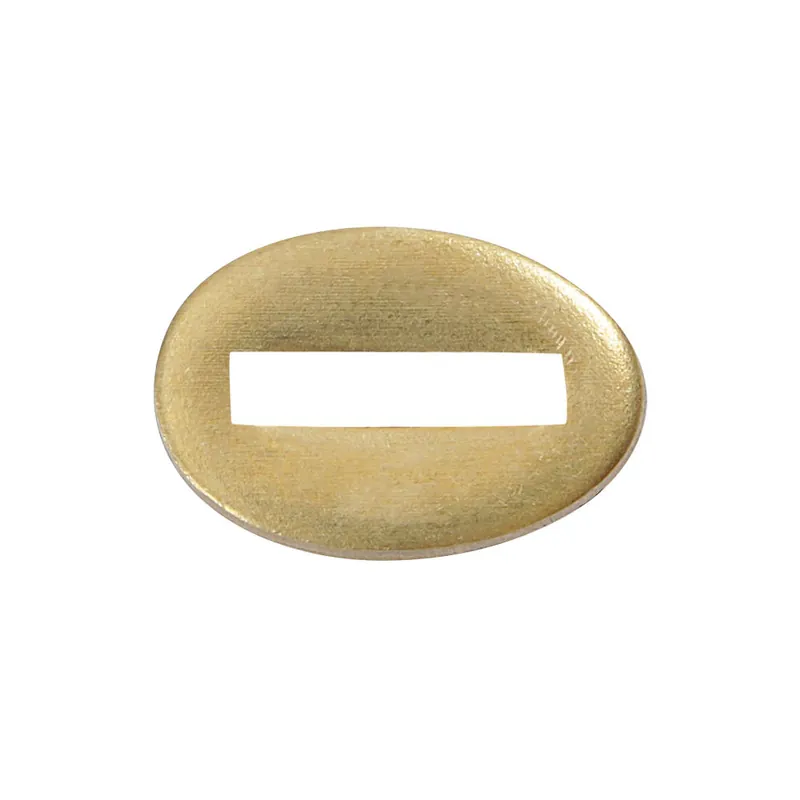 Schnäppchen Kopfplatte 15 x 22 mm, Messing, Klingenstärke 3,0 mm